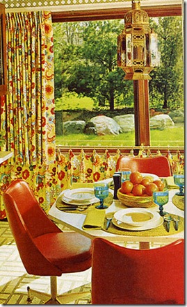 Retro dining room